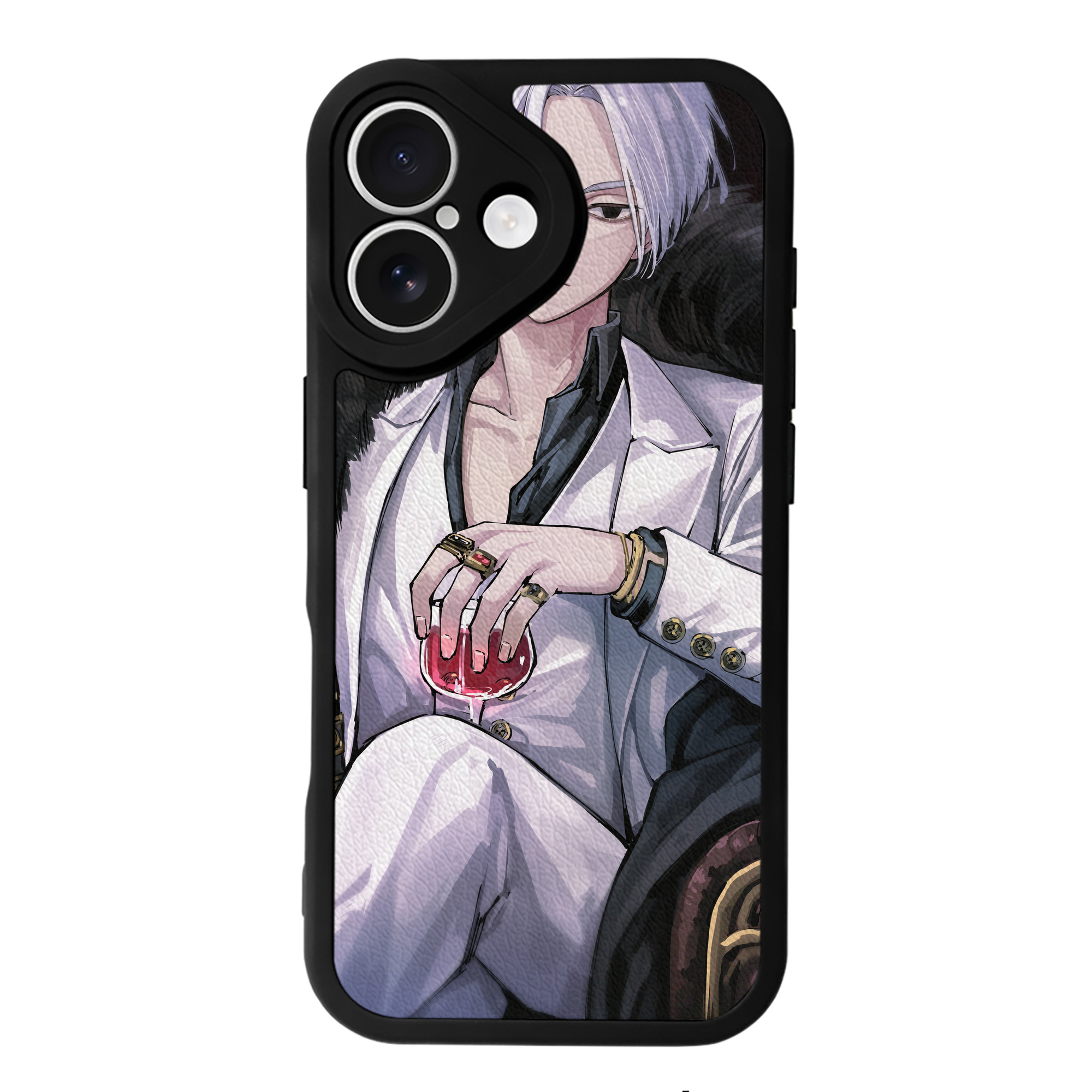 （画像用） 東京リベンジャーズ Tokyo Revengers 【iPhone 16シリーズ対応】シリコンスマホケース（レザー調） 材質：シリコン